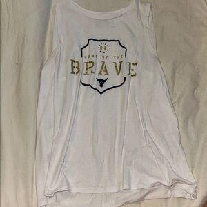 Under Armour White HeatGear Tank